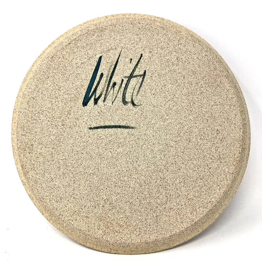 Studio Art Pottery Chip & Dip Rustic 9